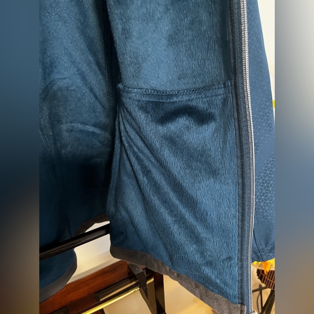 ZeroXposur Teal Softshell Jacket XL Fleece Lined Hooded Zip Coat - Picture 5 of 5